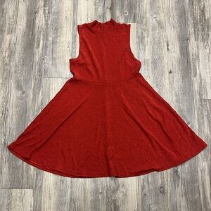 Sparkly Red Party Dress